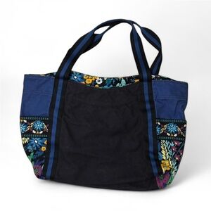 Vera Bradley Color Block "Midnight" Tote Bag